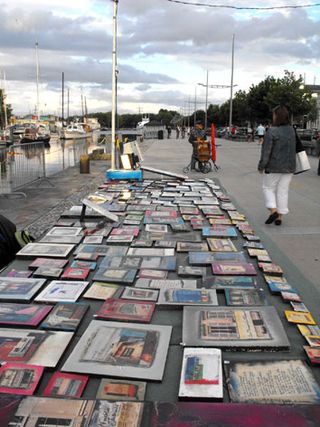 W installation port de caen