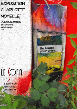 Affiche expo un temps pour vivre