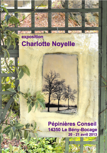 W affiche expo charlotte noyelle 20- 21 avril 2013