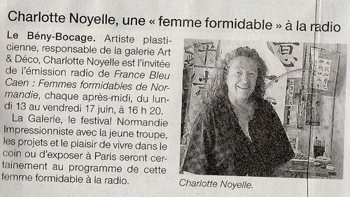 Ouest france 13 juin 2016 femmes formidables