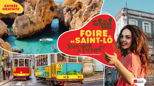 Affiche foire de st lô 2022